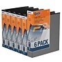 Davis Group 1 1/2" 3-Ring Standard, Black, 6/Pack (88021-06)~#|#~A378BDC5-3299-4EA7-92EBA36093499E99_sc7