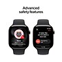 Apple Watch Series 11 GPS + Cellular Smartwatch, 46mm, Slate Titanium Case with Black Sport Band, Medium/Large (MFD24LW/A)~#|#~A379D05E-CD15-4E2D-91ABD30F4874CC6F_sc7