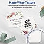 Avery Arched Square Business Cards, Matte White, 100/Pack (19479399691)~#|#~A37D4431-2284-45DE-AA678018B9998422_sc7