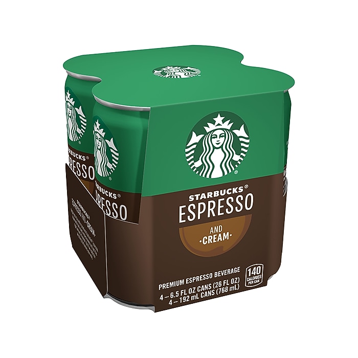 Starbucks Doubleshot Espresso & Cream Cold Brew Coffee, 6.5 fl. oz