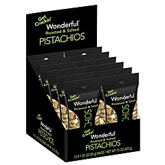 Wonderful Pistachios Roasted & Salted, In Shell, 1.25 oz