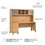 Bush Home Somerset 72"W Office Desk with Drawers and Hutch, Maple Cross (SET018MC)~#|#~A3864258-8C59-4073-934100E4501DCFE5_sc7