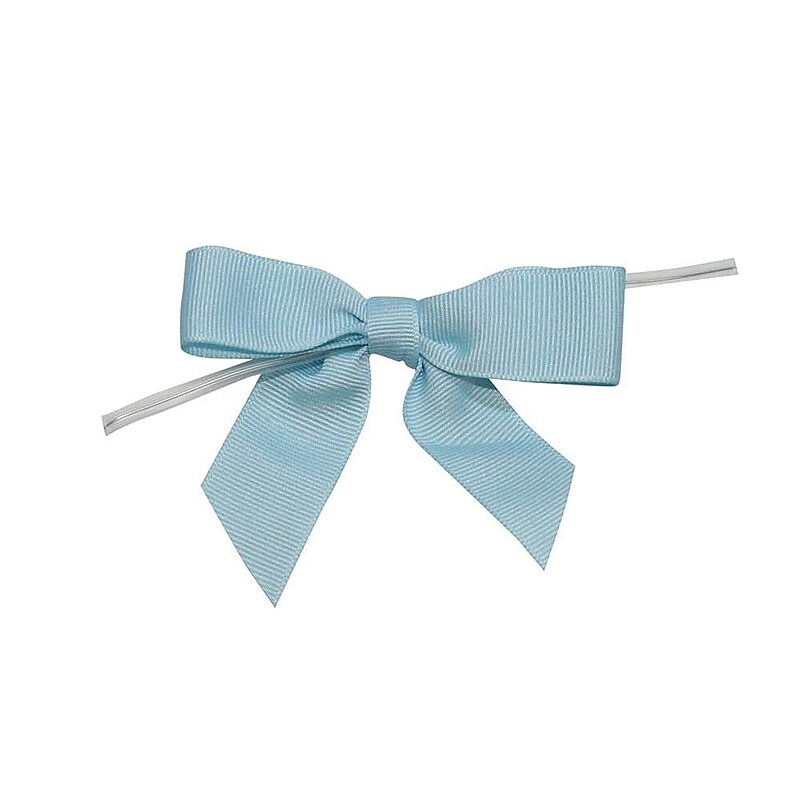 JAM Paper Ribbon, Light Blue, 100/Pack (52640349278) image 1