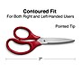 Staples Student 7" Stainless Steel Scissors, Pointed Tip, Red (TR55049)~#|#~A38DD64D-B60A-4C06-88E1A9FB27A508BC_sc7