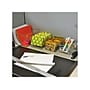 Azar Extra Large Storage Bin, 6.5" x 13"x 9.5", Clear, 4/Pack (556239-4PK)~#|#~A394ADF4-0B0D-438B-9339115CF52E574C_sc7