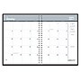 2027 House of Doolittle 8.5" x 11" Monthly Planner, Faux Leather Cover, Black/Blue (26202-27)~#|#~A39C91A2-B475-4062-97CA1BA42E414926_sc7