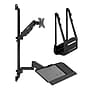 Mount-It! Adjustable Monitor Wall Mount Workstation, Up to 32", Black (MI-7991)~#|#~A39E21A1-42FB-48C8-BA55D7D1FC4472EF_sc7