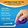 BIC Wite-Out EZ Correct Correction Tape, White, 2/Pack (WOTAPP21-WHI)~#|#~A39F4052-5A59-4F9E-BC5E5C41D2561641_sc7