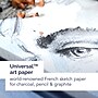 Canson Artist Series 11" x 14" Wire Bound Universal Drawing Sketch Pad, 100 Sheets/Pad (MCXC100510852)~#|#~A3A0961B-F16E-469C-BD62AAF7804020B9_sc7