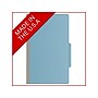 Medical Arts Press Pressboard Classification Folder, 1 Divider, 2" Expansion, Legal Size, Blue, 10/Box (DV-T52-14-3BLU)~#|#~A3A1407C-1D58-4466-880FC88BED7A947F_sc7