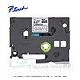 Brother P-touch Laminated Label Tape, ~1/2" x 26.2', White on Clear (TZe135)~#|#~A3A4908E-4878-4ACA-A5E9DCDB7B45202C_sc7