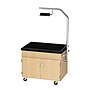 Diversified Woodcrafts Hydroponics Growing Center Table, Maple/Silver (HGCMS)~#|#~A3A762B8-99BA-4904-874C1F5C3165B2A8_sc7