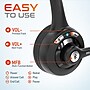 Delton 10X Microphone Wireless Noise-Canceling Bluetooth Mono Trucker Headset, Over-the-Head, Black (DBTHEAD10X)~#|#~A3ABEC50-8A7E-4FCE-B401FE549F85393C_sc7