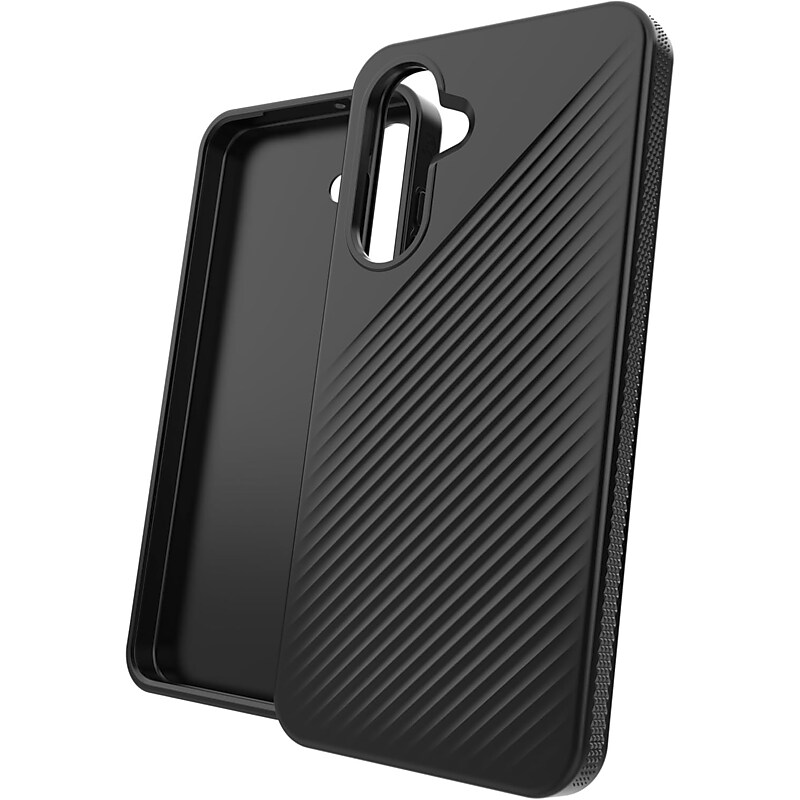 Zagg Luxe Recycled Case for Samsung Galaxy A26 5G, Shock Absorbing, Black (702318293) image 1