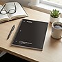 Staples 1-Subject Notebook, 8" x 10.5", College Ruled, 70 Sheets, Black, 3/Pack (ST58373C)~#|#~A3AD7F5B-B8DB-44C5-A3A42252CDF87C20_sc7