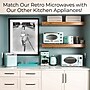 Nostalgia 0.9 Cu. Ft. Countertop Microwave, Aqua (NRMO9AQ)~#|#~A3AEA087-8544-4D23-B14C36DE8861E757_sc7