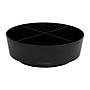Mind Reader Plastic 4-Compartment Snack Carousel Organizer Snack Tray, Black (LAZSNACK-BLK)~#|#~A3B33FF3-C9D3-4648-A443B5B5B9BC79BD_sc7