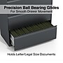 Staples Commercial 4-Drawer Lateral File Cabinet, Letter/Legal Size, Lockable, 52.5"H x 36"W x 18.63"D, Charcoal (60944/20886)~#|#~A3B65636-5602-4ECF-B9D04B8672679CDC_sc7