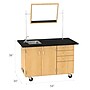 Diversified Woodcrafts Oak Wood Demonstration Center with Sink and Fixtures (4342K)~#|#~A3B6E431-D20E-4D29-AECE726221B138E6_sc7