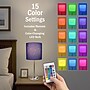 Simple Designs 19.5" LED Table Lamp, Brushed Steel/Navy Blue Shade (LT2024-NAV-CCLB)~#|#~A3B8D298-6B54-41B4-BC1B4D7185B6723C_sc7