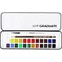 Daler-Rowney Graduate Watercolor Paint Half Pan Travel Set, Assorted Colors, 24/Set (DRWD135900024)~#|#~A3C0EE02-AC3B-4E09-A66FE0FACE3526A6_sc7