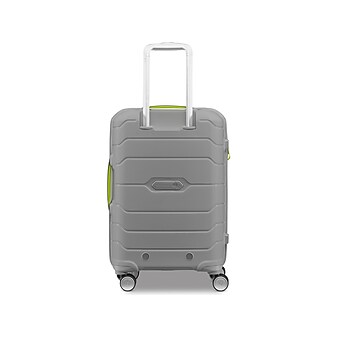 Samsonite Freeform Polypropylene Carry-On Luggage, White/Gray (78255-4744)