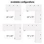 VersaDesk PowerLift 72"W Electric L-Shaped Adjustable Standing Desk, White (PLLSD7272-WW-APP)~#|#~A3C53B90-485B-4152-8E73CD040E4B051E_sc7