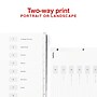 Staples Customizable Table of Contents Numeric Dividers, 8-Tabs, White (ST62987)~#|#~A3CA4F26-F79A-4F89-80284C95A22D163D_sc7