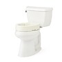 Medline Guardian Elongated Raised Toilet Seat, 3.5" H, 400 lb. Capacity, White (G4-300LRX1)~#|#~A3CE53AB-42C5-4F50-8533BA45403C8771_sc7