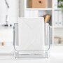 iDESIGN Small Stackable Plastic Storage Bin, Clear, 6/Pack (28132M6)~#|#~A3D08B18-8A20-4A03-A3308BDA52D1BDA6_sc7