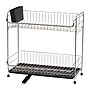Iris Stainless Steel Dish Rack, Black (586694)~#|#~A3D262AE-E852-4C3D-A3E7D0F598D10B45_sc7