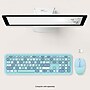 SaharaCase Wireless Ergonomic Keyboard and Laser Mouse Combo, Aqua (KB3)~#|#~A3D3E781-1178-45DF-960C4D8F3F3FAAF9_sc7