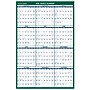 2026 AT-A-GLANCE 24" x 36" Yearly Dry Erase Wall Calendar, Reversible, White/Green (PM210-28-26)~#|#~A3D4F6DE-3850-4EFD-B8A450575EB2C35D_sc7