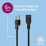 Philips 6' Other to Other/Other Power Cable, Male to Female, Black (SWA3663B/37)~#|#~A3D93234-4972-47C6-A105AB5202834F3A_sc7