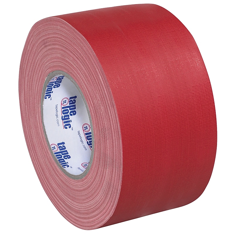 Tape Logic Non-Reflective Gaffers Tape, 3" x 60 yds., Red, 3/Carton (T98818R3PK) image 1