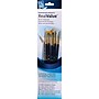Princeton RealValue Short Handle Mixed Media Synthetic Taklon Variety Brush Set, 6/Set, 2 Sets/Bundle (PBXPR9133-2)~#|#~A3DF3ECD-E388-4CD7-B7AF2F4492648135_sc7
