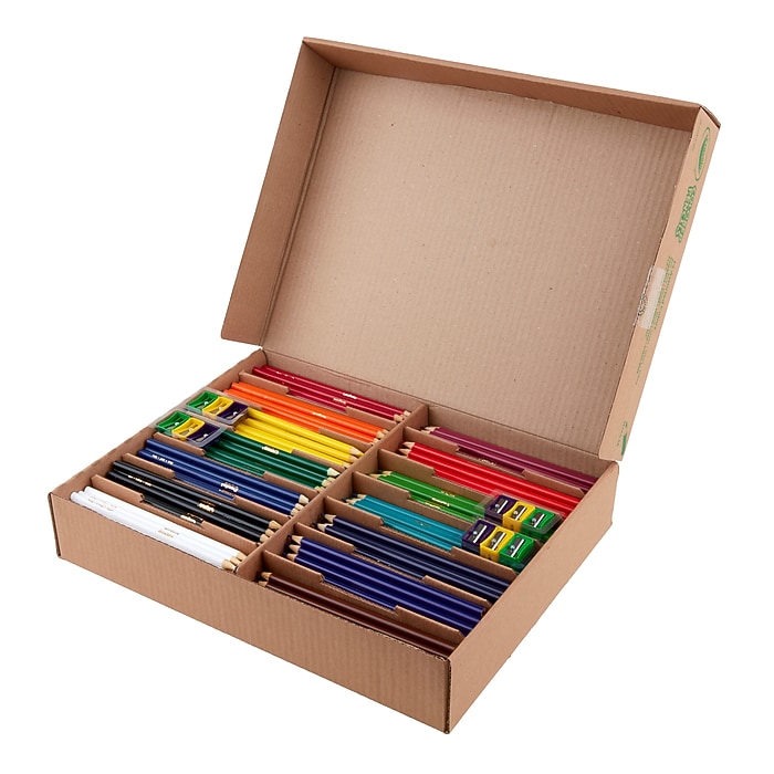 Crayola Classpack Kids' Colored Pencils, Assorted Colors, 462
