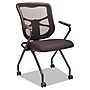 Alera Elusion Series Fixed Arm Fabric Nesting Chair, Black, 2/Carton (ALEEL4914)~#|#~A3E20F2B-EDAA-461F-905118DBC3C13B21_sc7