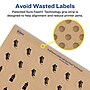 Avery Laser/Inkjet Round Multipurpose Labels, 1" Dia., Kraft Brown, 2,400 Labels/Box (94500)~#|#~A3E25BE5-C7F3-47D0-85988EB677260C1D_sc7