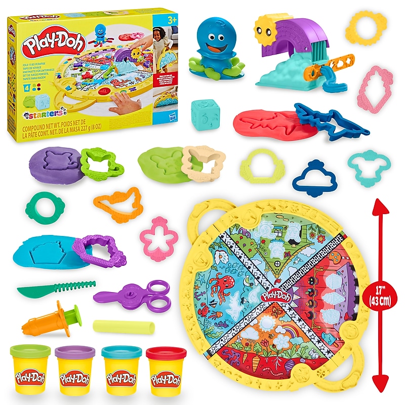 Play-Doh Starters Fold and Go Playmat (F9143) image 1