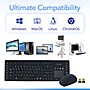 Delton M90/M44 Wireless Keyboard and Optical Mouse Combo, Black (DKMKITWM91-WB)~#|#~A3E42A68-A0DC-4FE6-9AB79BAAD80D3C49_sc7