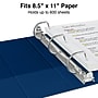 Staples Standard 3-Inch 3-Ring View Binder, Holds Up to 600 Sheets, Blue, Large Capacity Binder for Office & School~#|#~8C06CA06-D7EB-4719-899F68557165DAE0_sc7