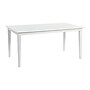 Storied Home Pleasantville Dining Table with Solid Wood Legs, White (EC1084)~#|#~A3E8EADE-31EB-4E23-B514730B9587CF3F_sc7