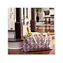 Household Essentials Krush Container Chevron Rectangular Storage Tote, Multicolor (2216)~#|#~A3EAD4A0-E082-44DC-8F27638CF55F4623_sc7