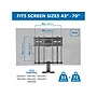 Mount-It! Pull-Down Fireplace TV Mount with Spring Arm, 72 lbs. Max. (MI-395)~#|#~A3EBD647-F96E-4918-A28A0693C69D2C31_sc7