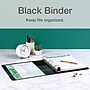 Cardinal Premier ClearVue 1" 3-Ring Non-View Binders, D-Ring, Black (10301)~#|#~A3EDA056-EE60-4832-91FBEE5B7CC63B7F_sc7