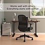 Workplace2.0™ Bedford Ergonomic Fabric/Mesh Swivel Task Chair, Black (UN60991)~#|#~A3F2D0B6-9728-4C56-A407F01A046F5F78_sc7