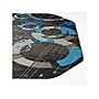Anji Mountain Rug'd Refracted Carpet & Hard Floor Chair Mat, 36" x 48", Gray/Blue (AMB9112)~#|#~A3F850FC-33A5-4294-A81D95AD6B80EEF7_sc7