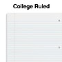 Staples Premium Poly 5-Subject Notebook, 8.5" x 11", College Ruled, 200 Sheets, Red (ST58319)~#|#~A3FF758A-94A0-44C5-AE2E843BEC85B0E4_sc7