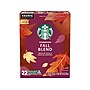 Starbucks Fall Blend Coffee Keurig K-Cup Pods, Medium Roast, 22/Box (12581318)~#|#~A4019EEF-114A-4C88-8796E0FE465355FE_sc7